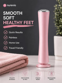 Electric Foot Callus Remover with 60 Included Sanding Discs