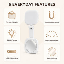 Magnetic phone fill light feature overview