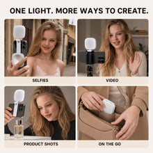 Magnetic phone fill light use cases